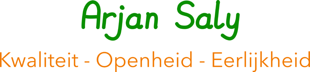 Logo Arjan Saly NL Webpage